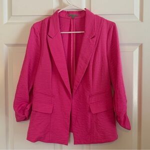 Charlotte Russe Vibrant Pink Blazer